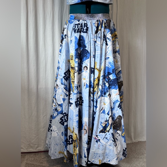 Handmade Star Wars Two-Piece Skirt Bandeau Set fits approximate size 10 - Picture 2 of 16